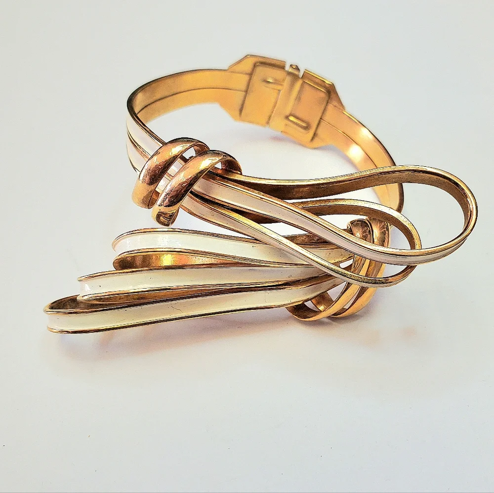 Vintage clamp bracelet